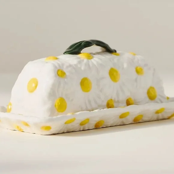 Anthropologie Foster Icon Stoneware Butter Dish - Picture 5 of 6